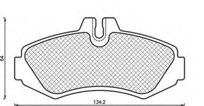 MAGNETI MARELLI 430216171094 -  Комплект тормозных колодок, дисковый тормоз